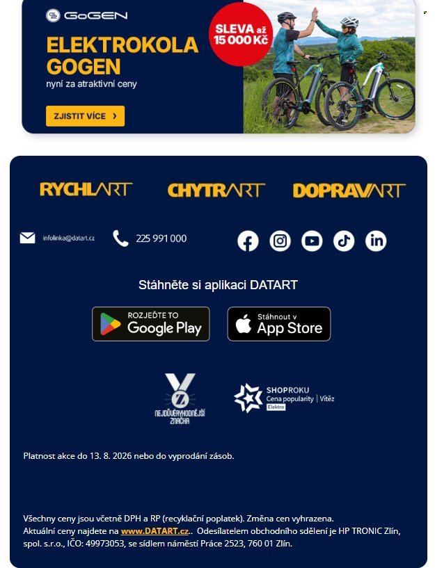 DATART leták - Maxi výprodej