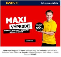 DATART leták - Maxi výprodej