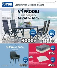 JYSK leták - Výprodej a další skvělé nabídky