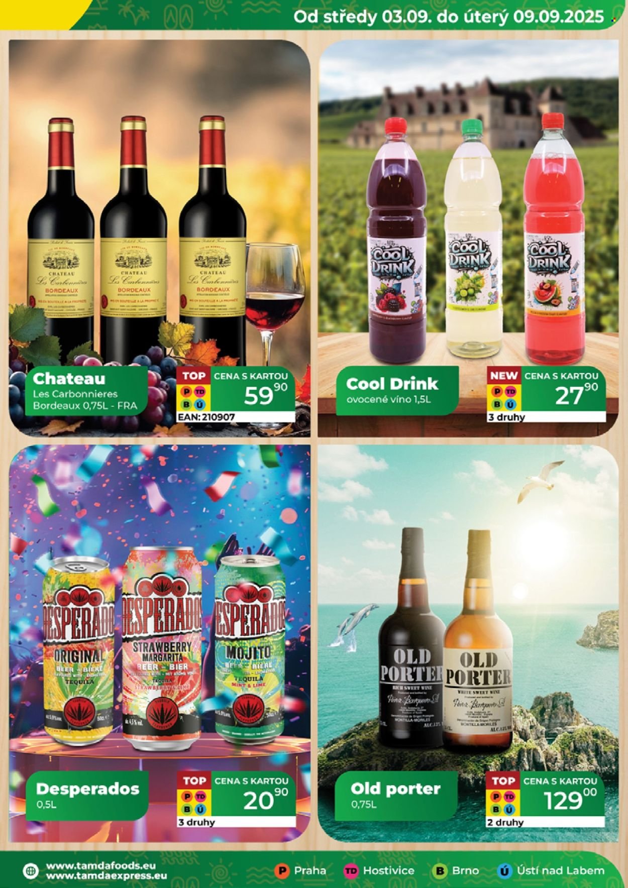 TAMDA FOODS leták - Od středy 3.9.2025 (2025-09-03 - 2025-09-09)