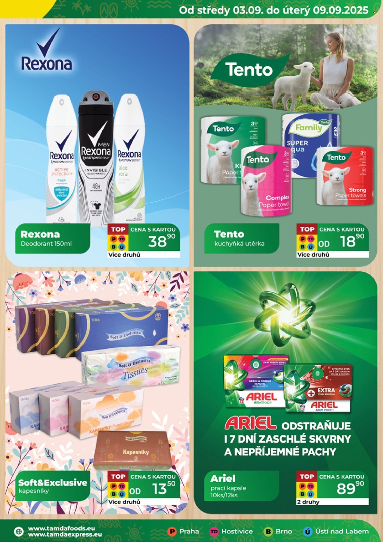 TAMDA FOODS leták - Od středy 3.9.2025 (2025-09-03 - 2025-09-09)