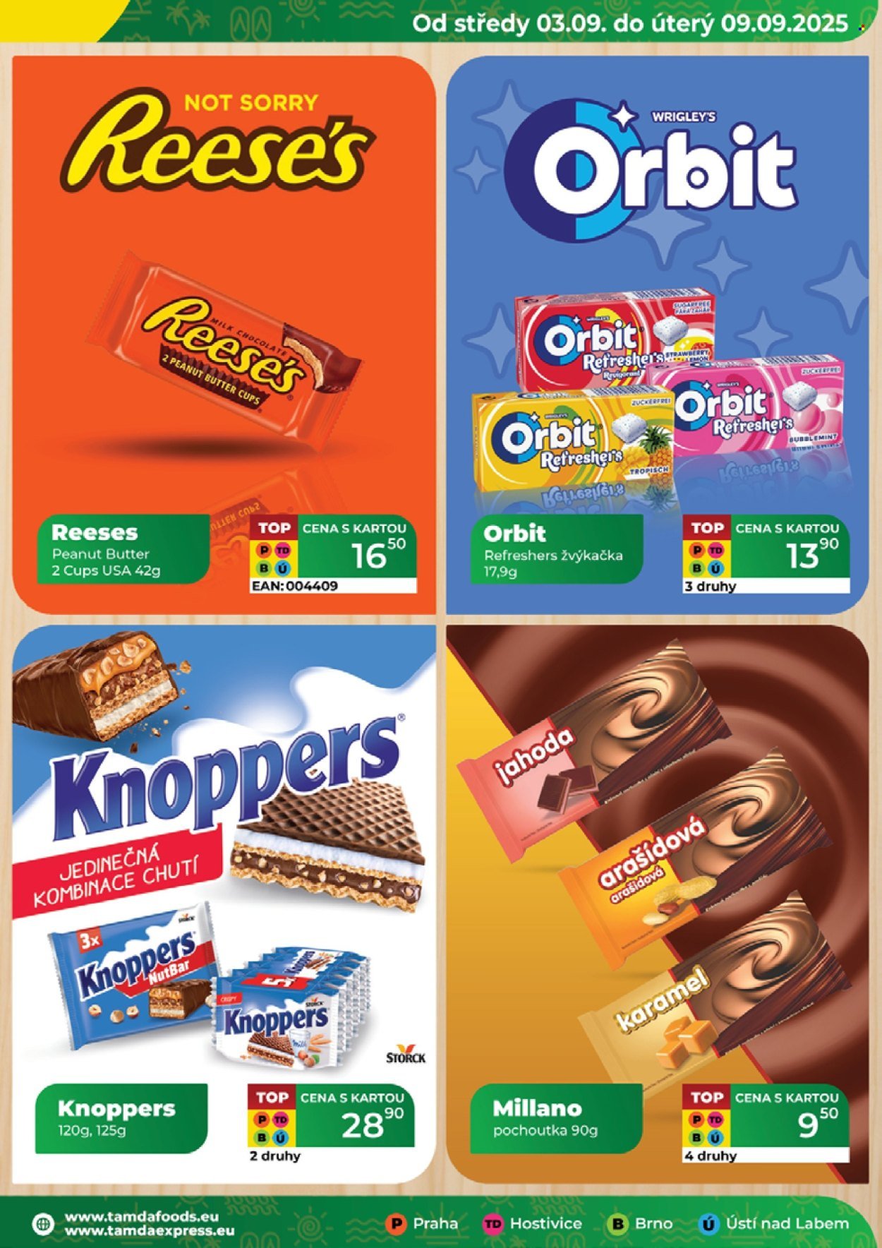TAMDA FOODS leták - Od středy 3.9.2025 (2025-09-03 - 2025-09-09)