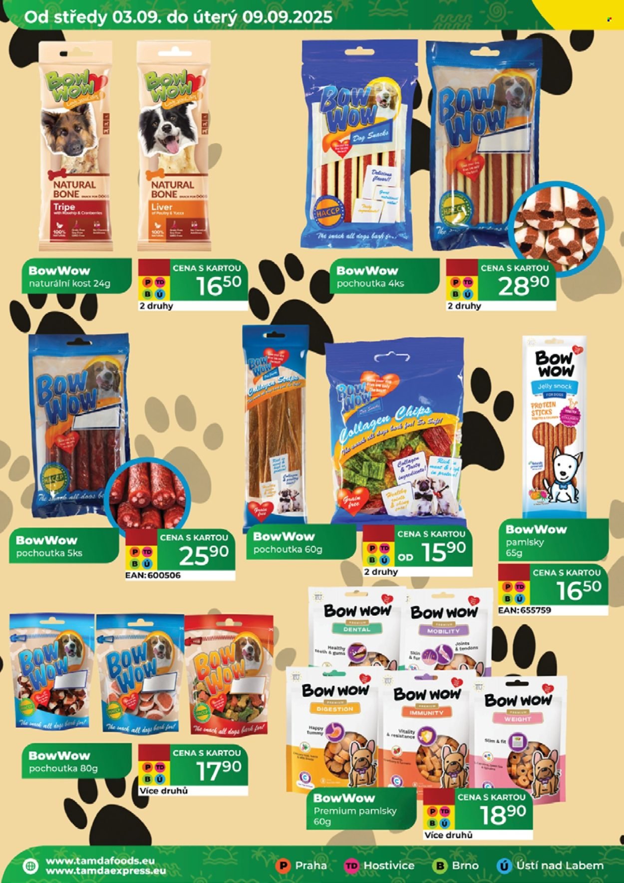 TAMDA FOODS leták - Od středy 3.9.2025 (2025-09-03 - 2025-09-09)