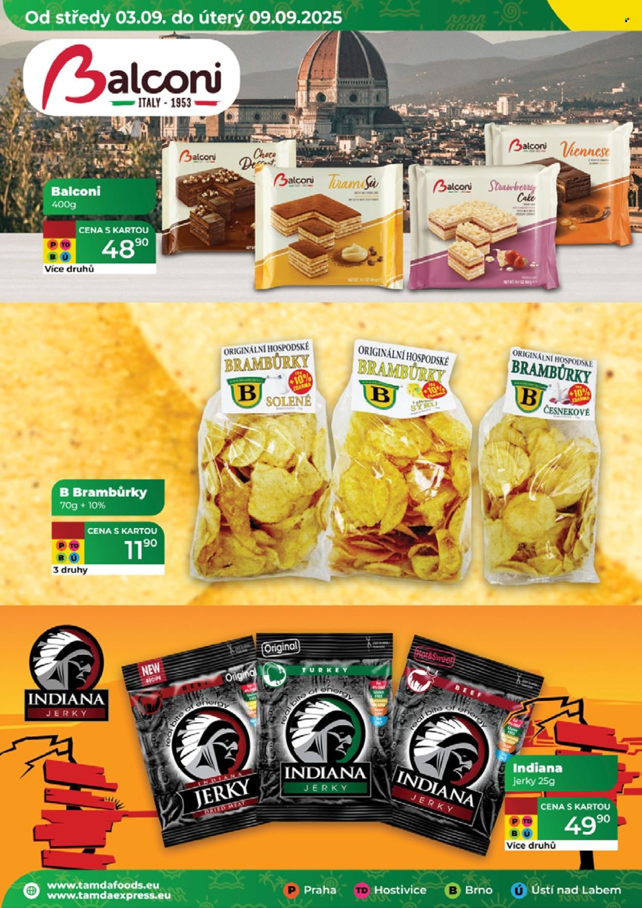 TAMDA FOODS leták - Od středy 3.9.2025 (2025-09-03 - 2025-09-09)