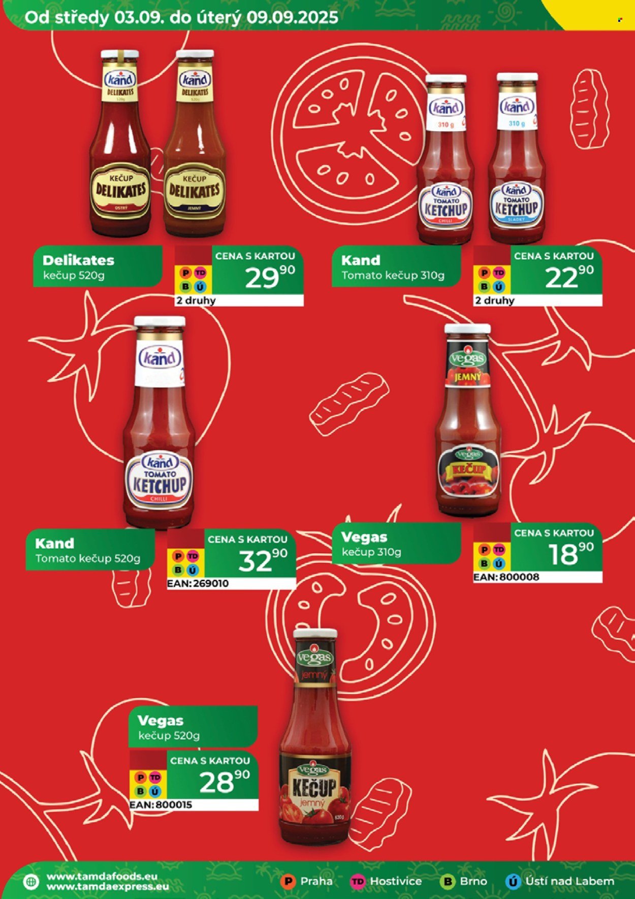 TAMDA FOODS leták - Od středy 3.9.2025 (2025-09-03 - 2025-09-09)