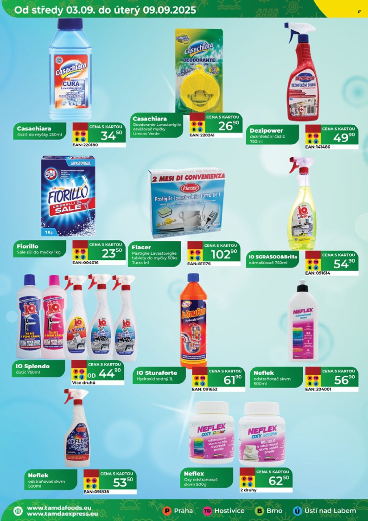 TAMDA FOODS leták - Od středy 3.9.2025 (2025-09-03 - 2025-09-09)