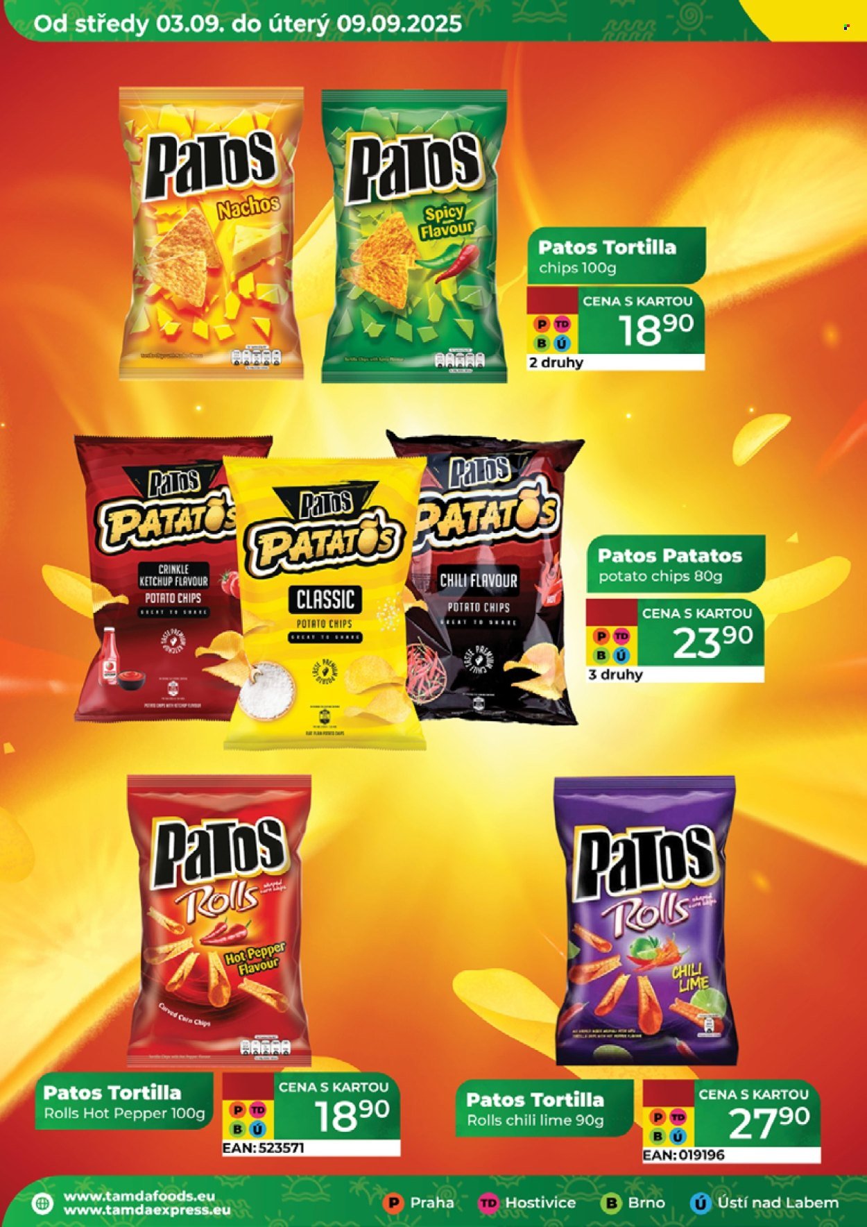 TAMDA FOODS leták - Od středy 3.9.2025 (2025-09-03 - 2025-09-09)