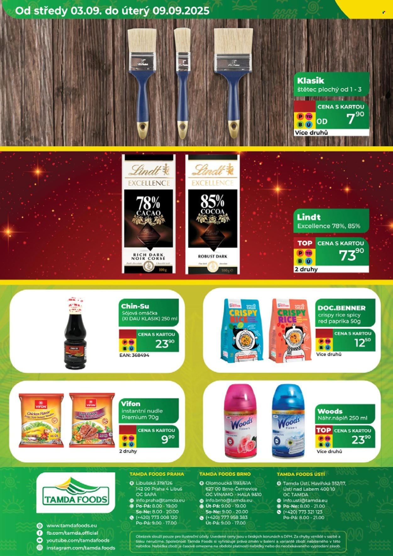 TAMDA FOODS leták - Od středy 3.9.2025 (2025-09-03 - 2025-09-09)