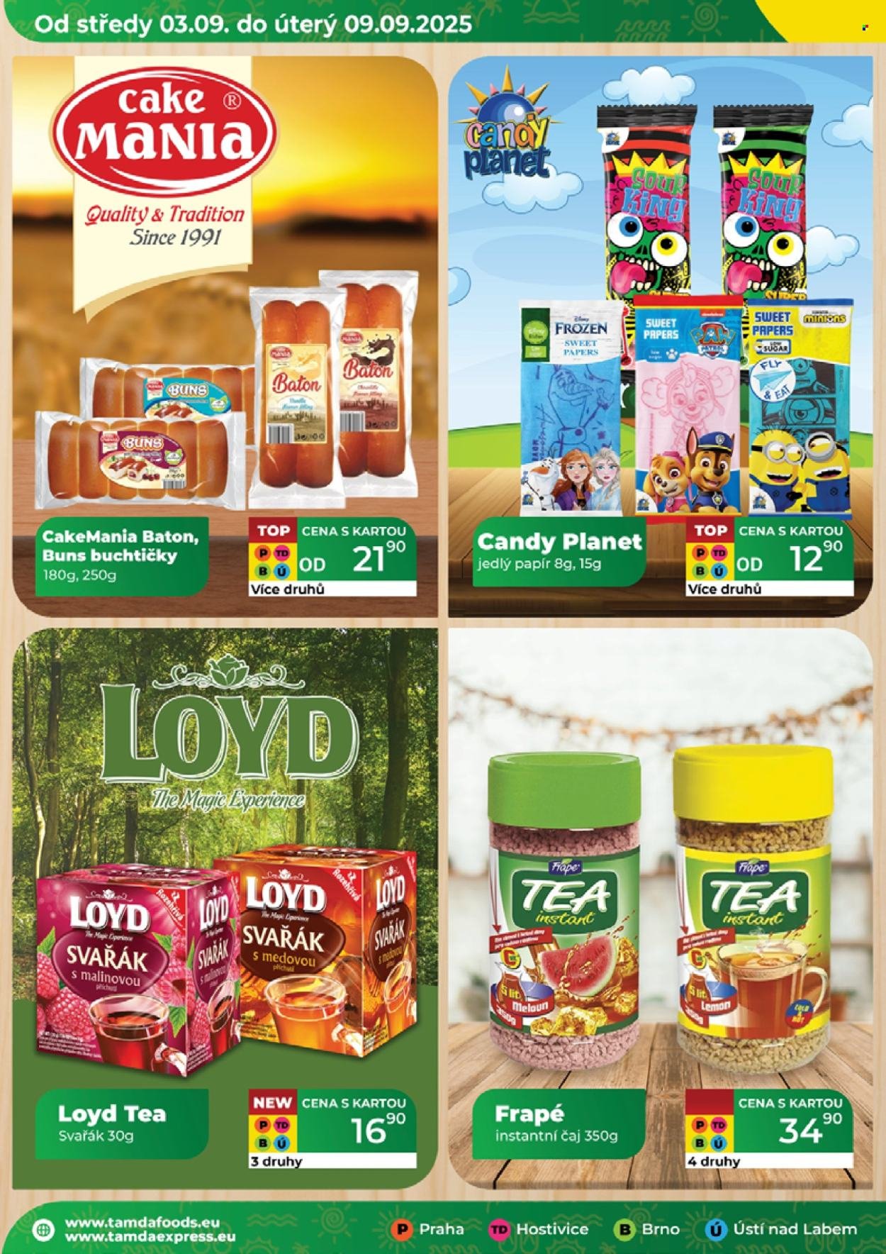 TAMDA FOODS leták - Od středy 3.9.2025 (2025-09-03 - 2025-09-09)