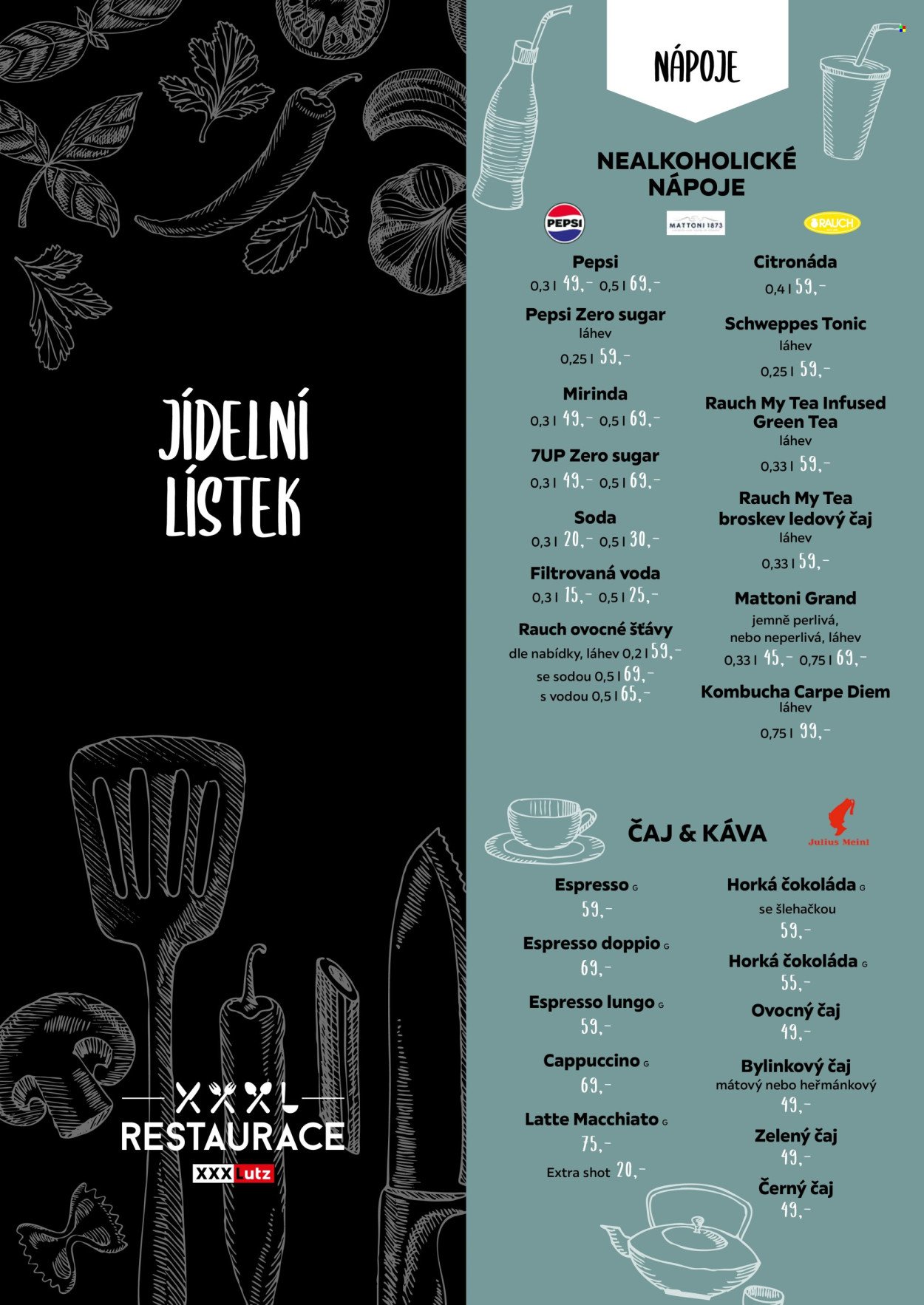 XXXLUTZ leták - Jídelní lístek XXXLutz (2025-05-05 - 2025-12-31)