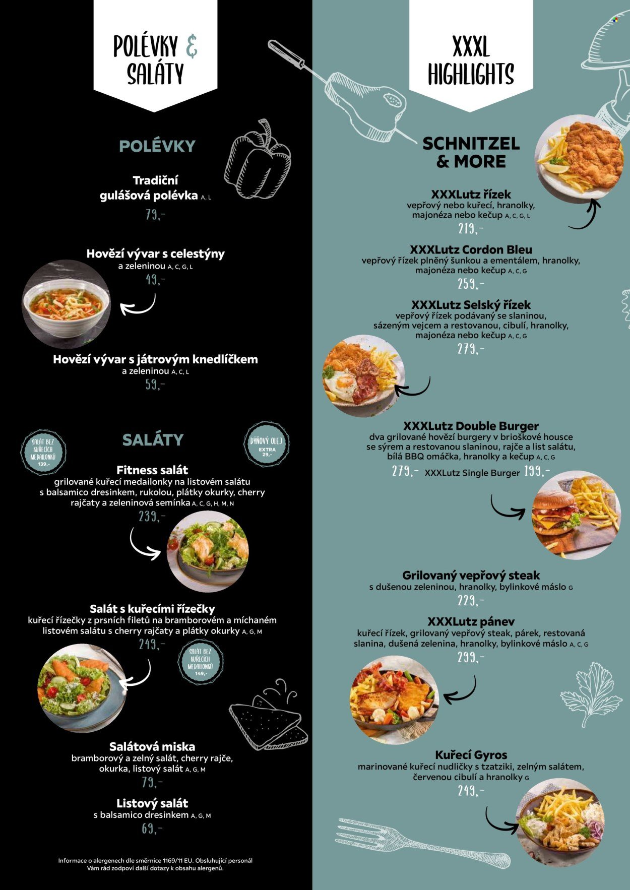 XXXLUTZ leták - Jídelní lístek XXXLutz (2025-05-05 - 2025-12-31)