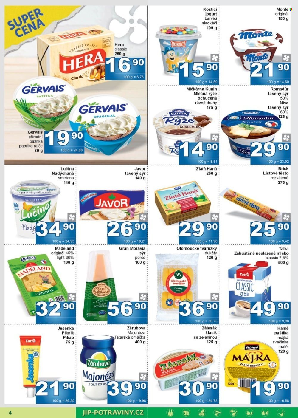 JIP leták - Potraviny pro každého (2026-03-25 - 2026-04-05)