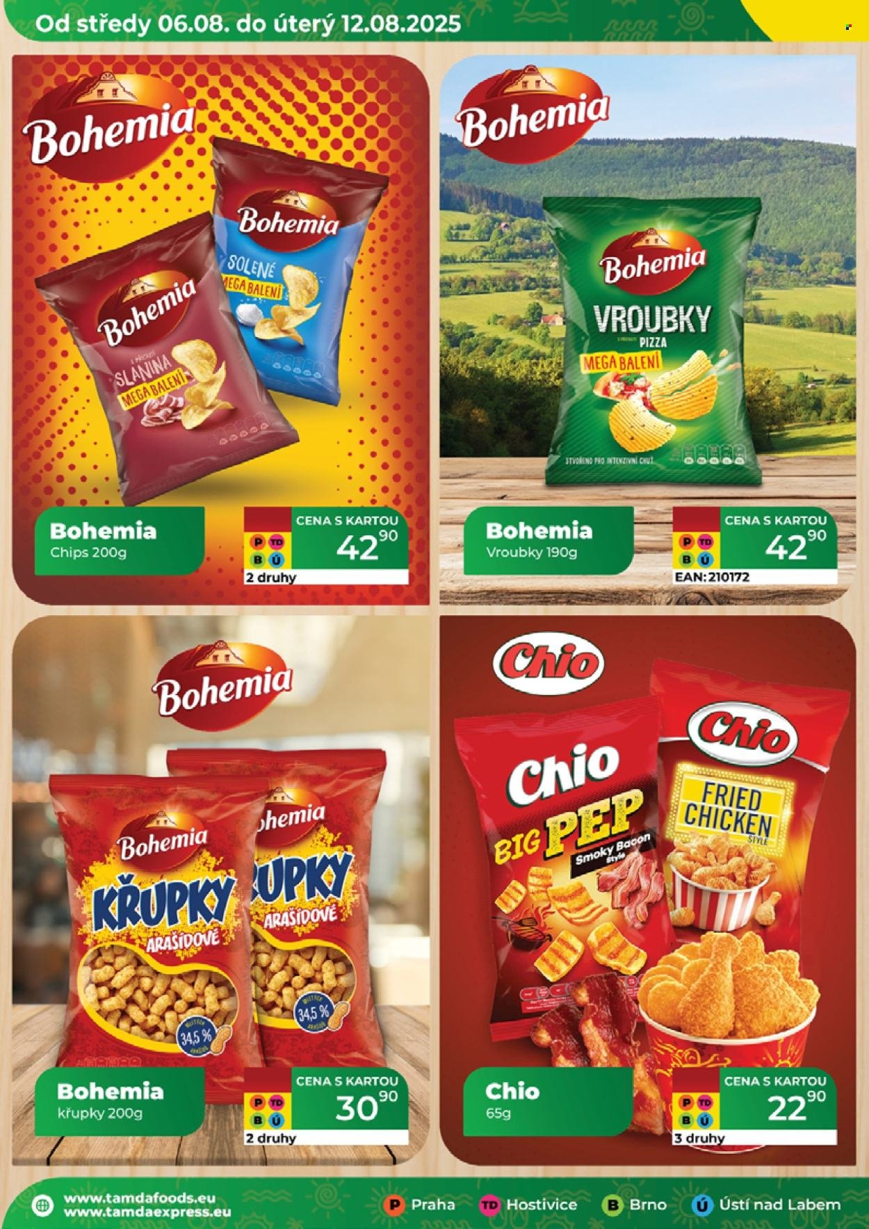 TAMDA FOODS leták - Od středy 6.8.2025 (2025-08-06 - 2025-08-12)