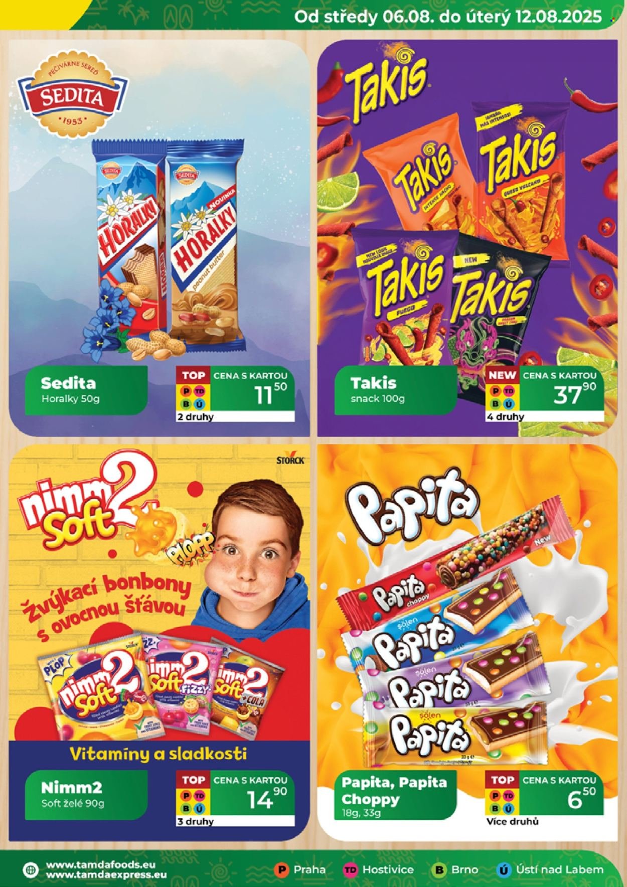 TAMDA FOODS leták - Od středy 6.8.2025 (2025-08-06 - 2025-08-12)