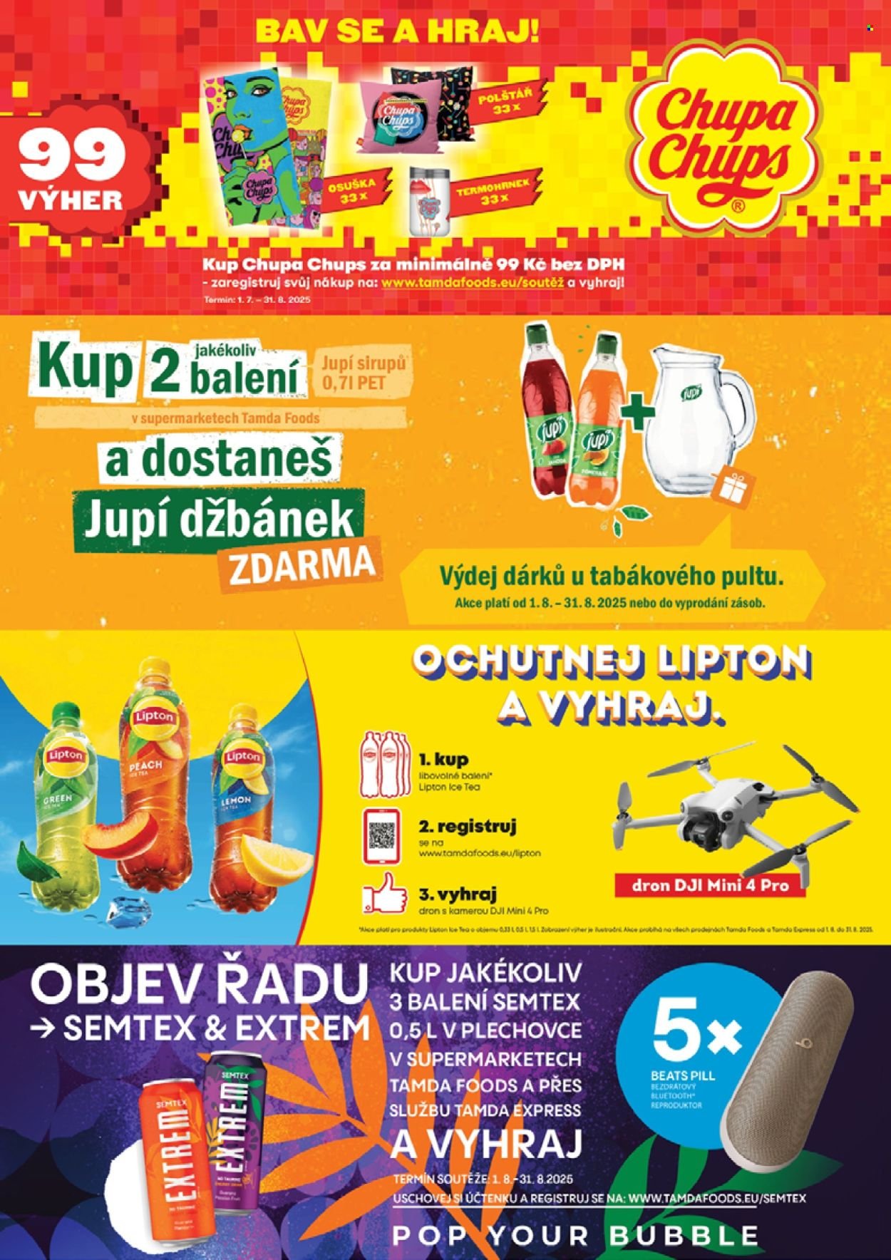TAMDA FOODS leták - Od středy 6.8.2025 (2025-08-06 - 2025-08-12)