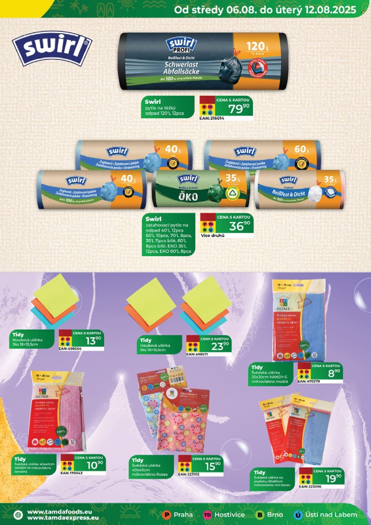 TAMDA FOODS leták - Od středy 6.8.2025 (2025-08-06 - 2025-08-12)
