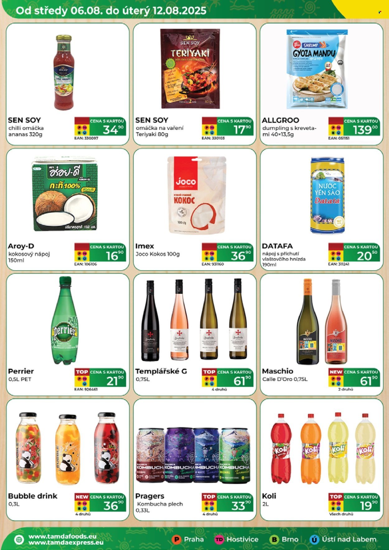 TAMDA FOODS leták - Od středy 6.8.2025 (2025-08-06 - 2025-08-12)