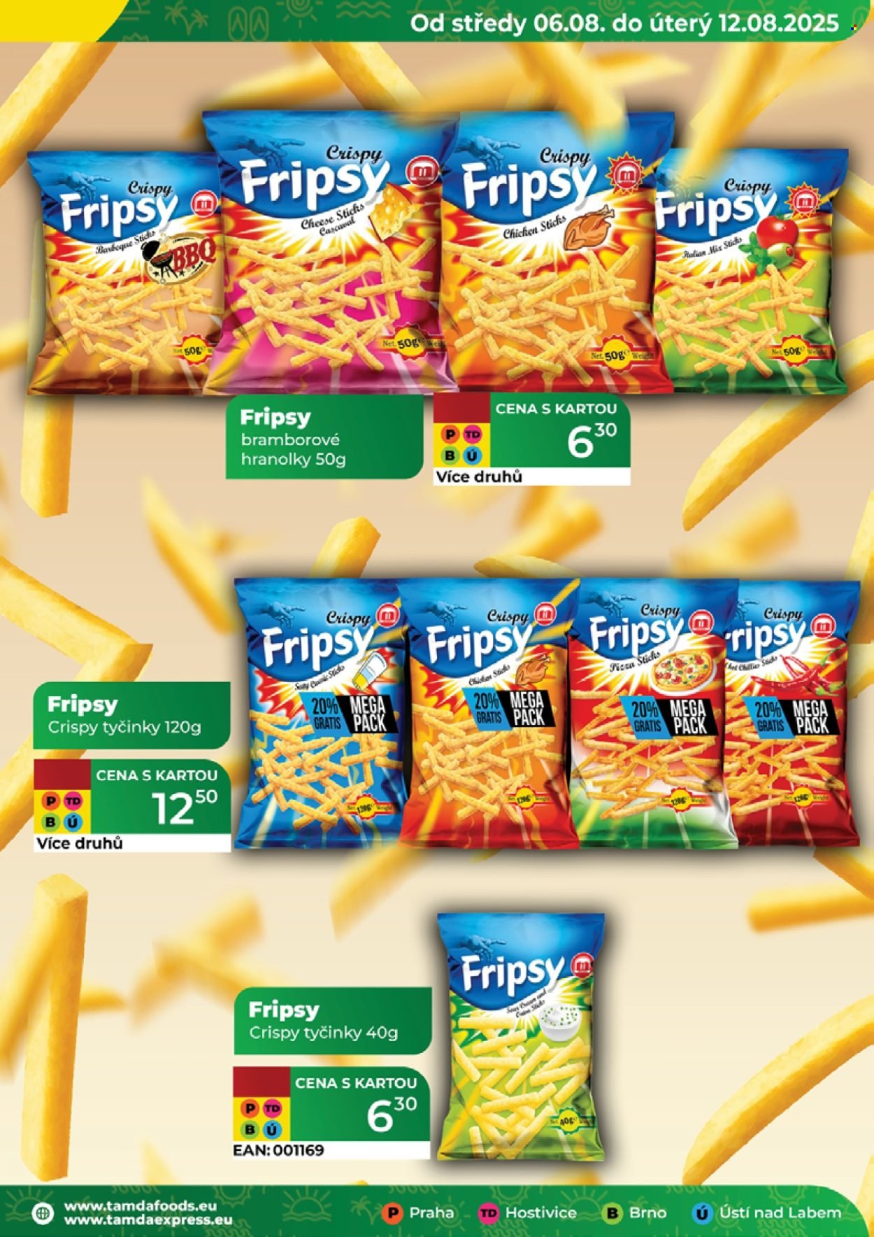 TAMDA FOODS leták - Od středy 6.8.2025 (2025-08-06 - 2025-08-12)