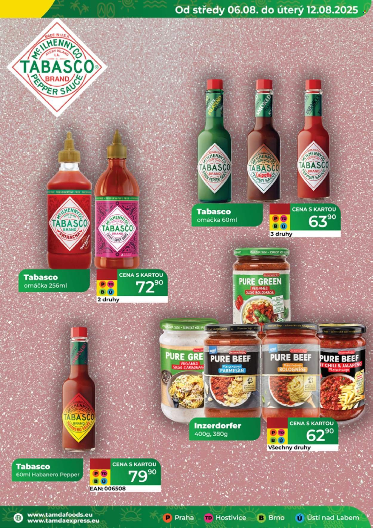 TAMDA FOODS leták - Od středy 6.8.2025 (2025-08-06 - 2025-08-12)