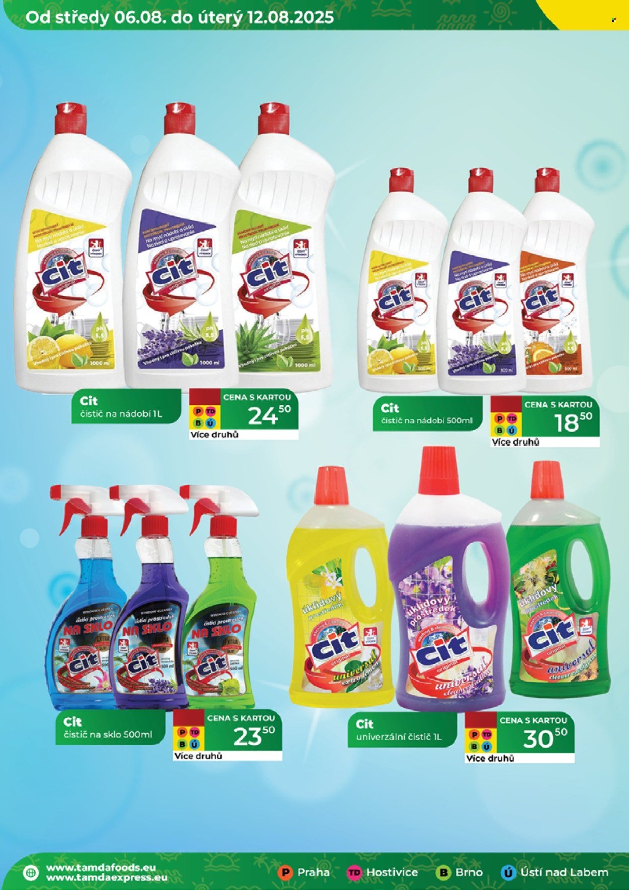 TAMDA FOODS leták - Od středy 6.8.2025 (2025-08-06 - 2025-08-12)