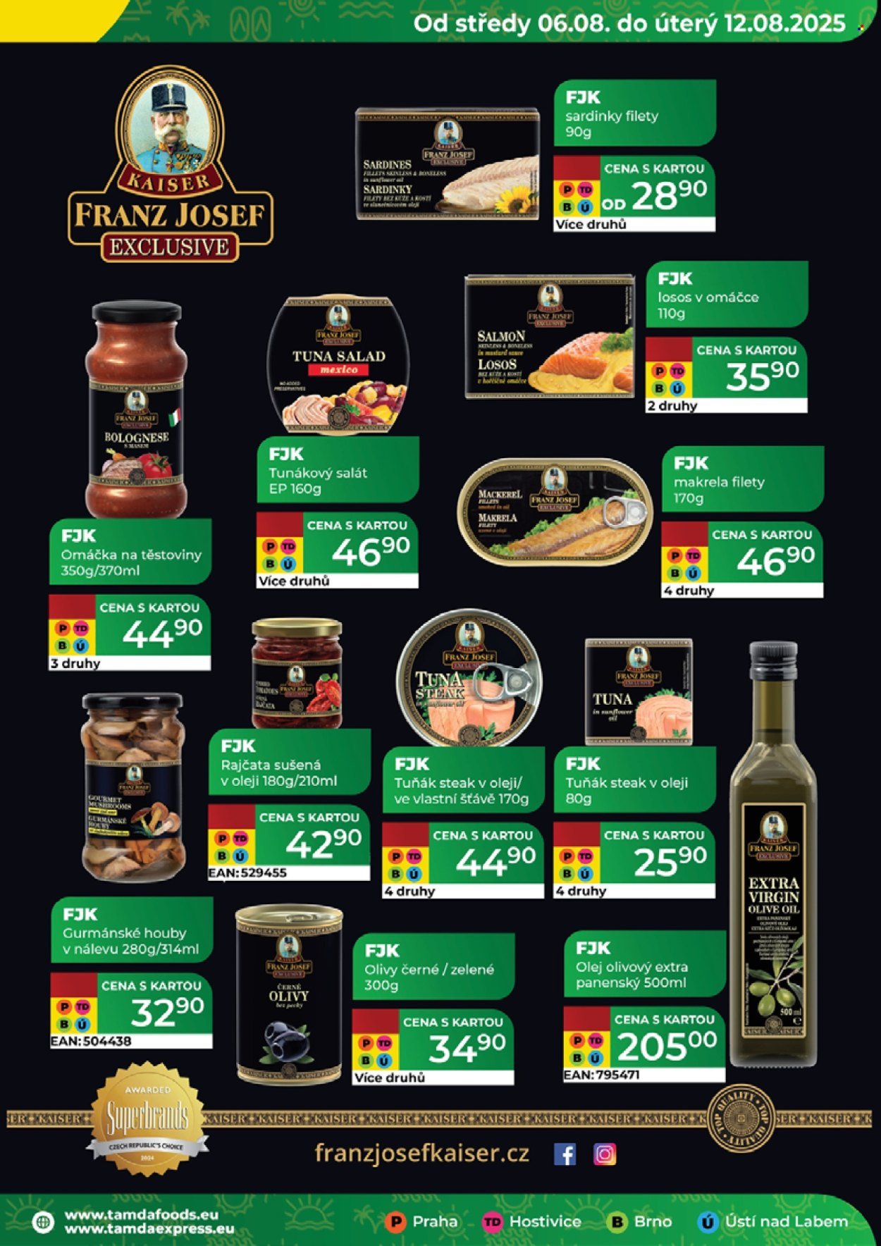 TAMDA FOODS leták - Od středy 6.8.2025 (2025-08-06 - 2025-08-12)