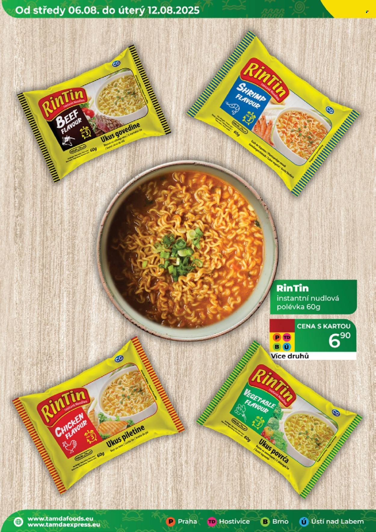 TAMDA FOODS leták - Od středy 6.8.2025 (2025-08-06 - 2025-08-12)