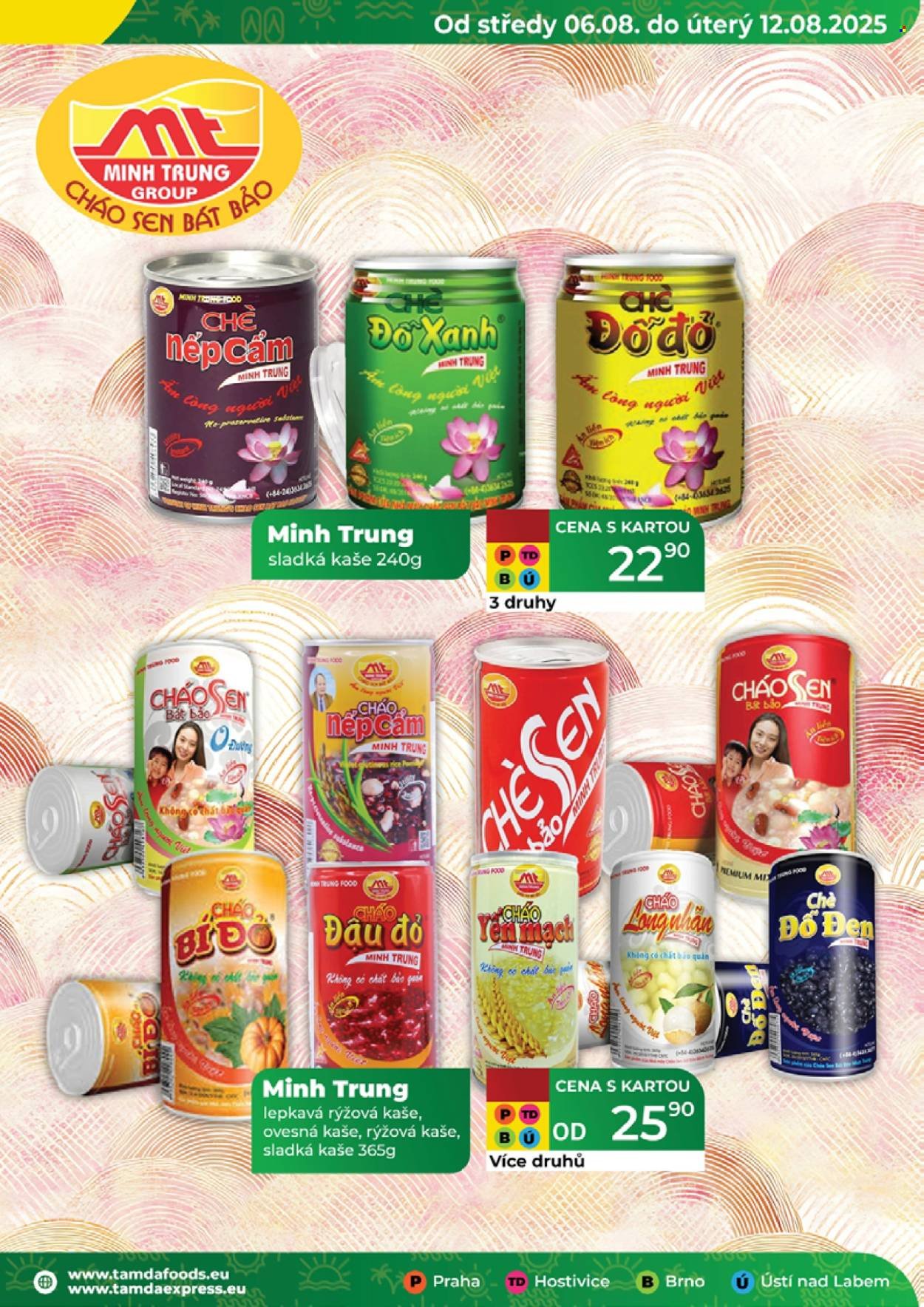 TAMDA FOODS leták - Od středy 6.8.2025 (2025-08-06 - 2025-08-12)