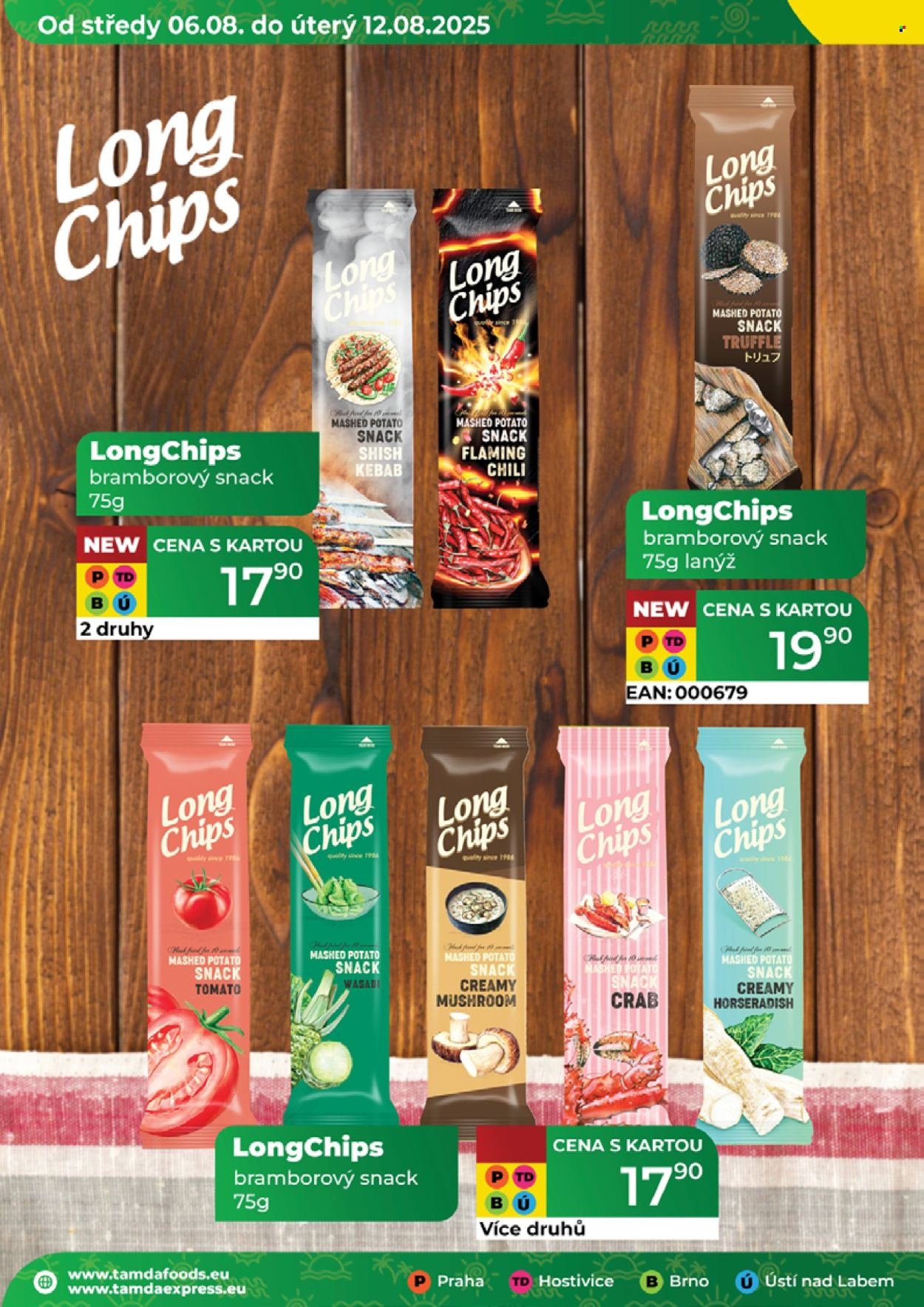 TAMDA FOODS leták - Od středy 6.8.2025 (2025-08-06 - 2025-08-12)