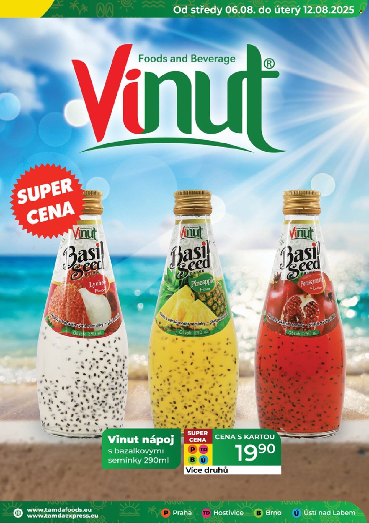 TAMDA FOODS leták - Od středy 6.8.2025 (2025-08-06 - 2025-08-12)