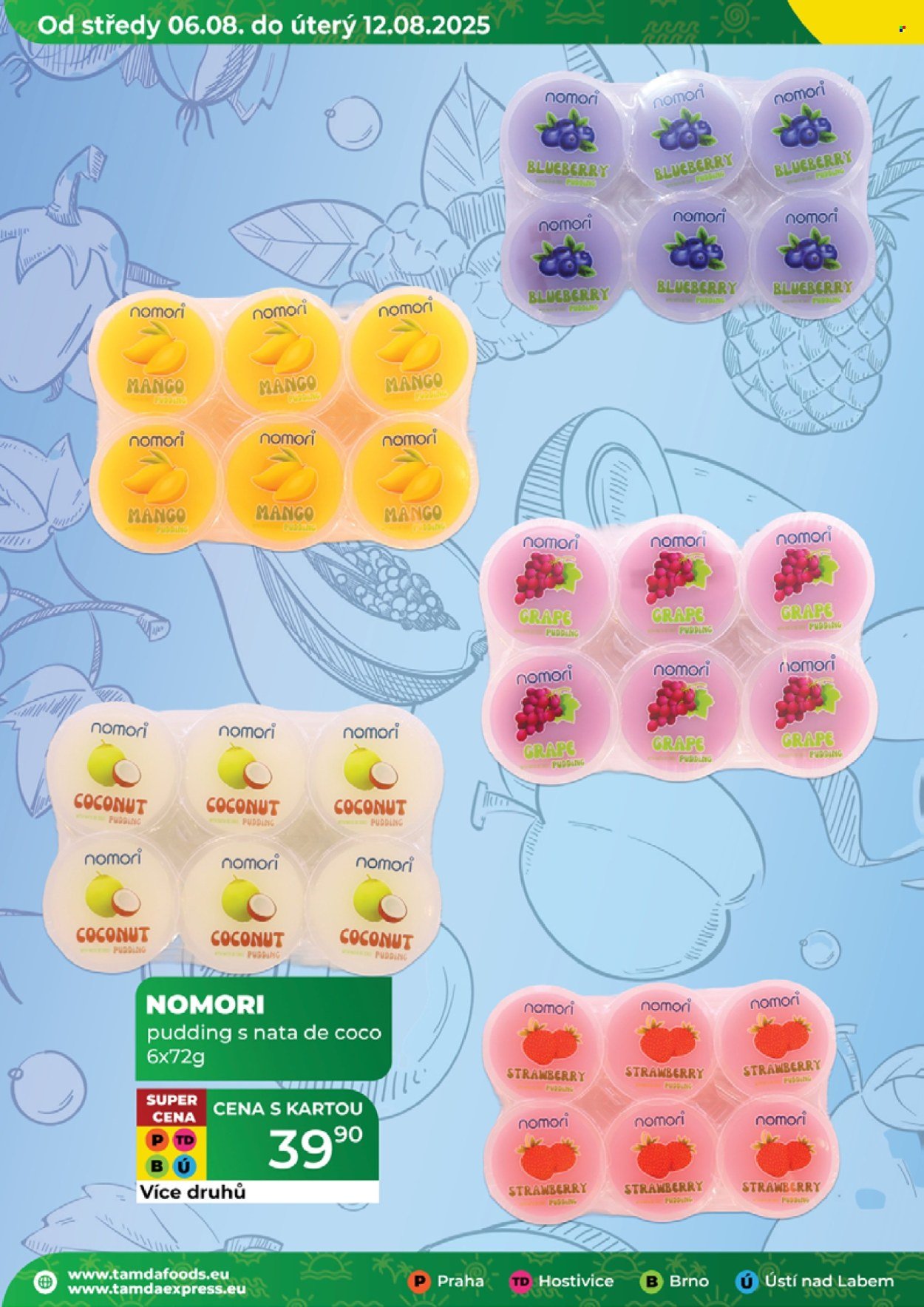 TAMDA FOODS leták - Od středy 6.8.2025 (2025-08-06 - 2025-08-12)