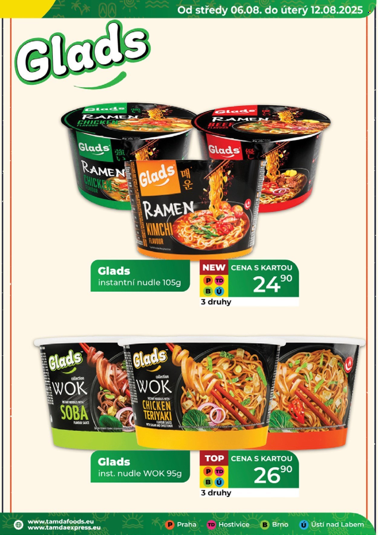 TAMDA FOODS leták - Od středy 6.8.2025 (2025-08-06 - 2025-08-12)
