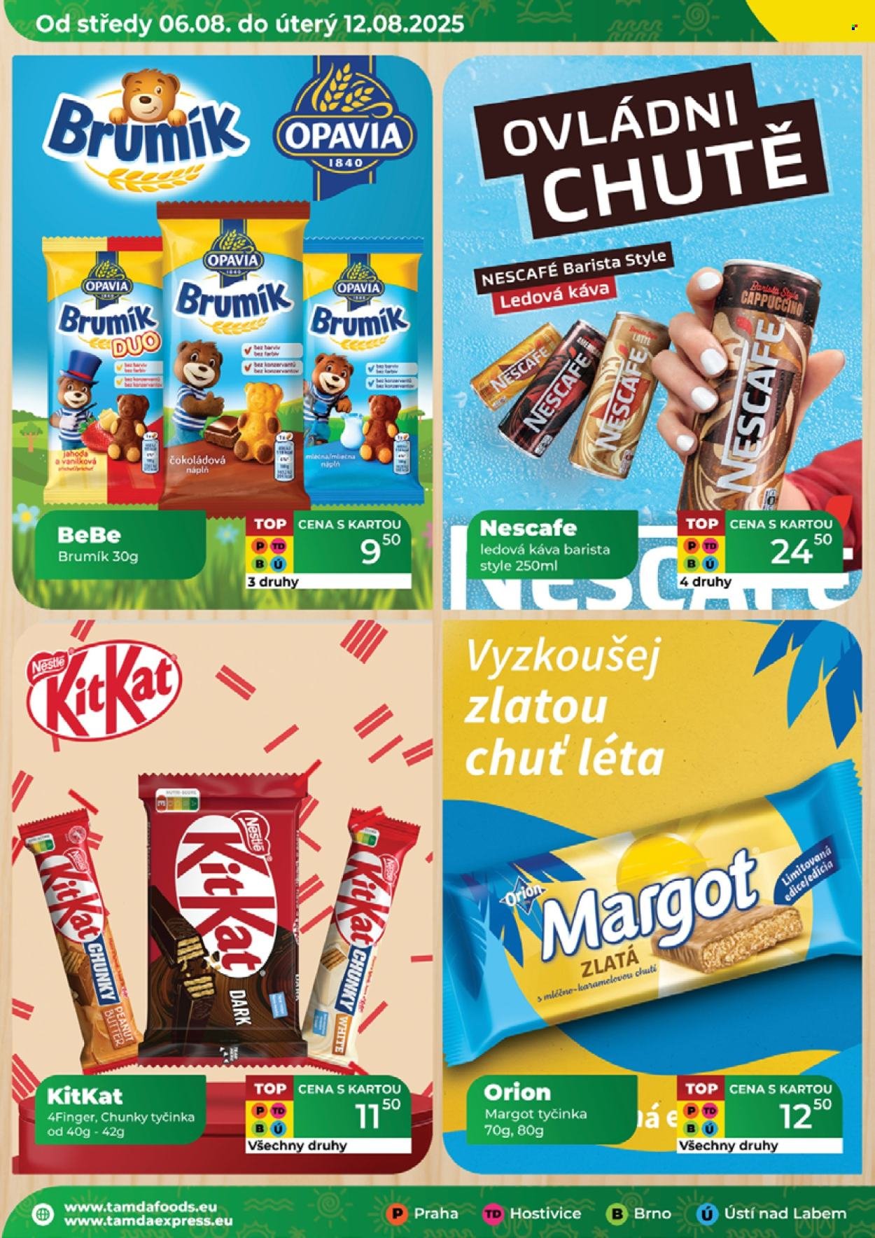 TAMDA FOODS leták - Od středy 6.8.2025 (2025-08-06 - 2025-08-12)