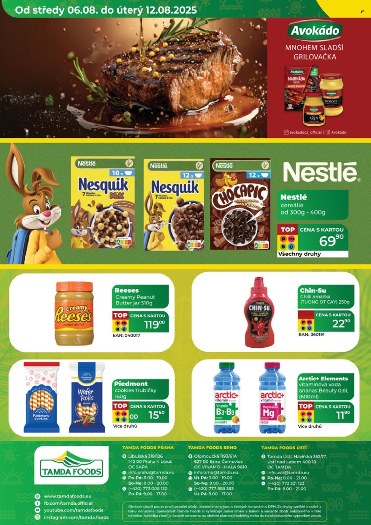 TAMDA FOODS leták - Od středy 6.8.2025 (2025-08-06 - 2025-08-12)