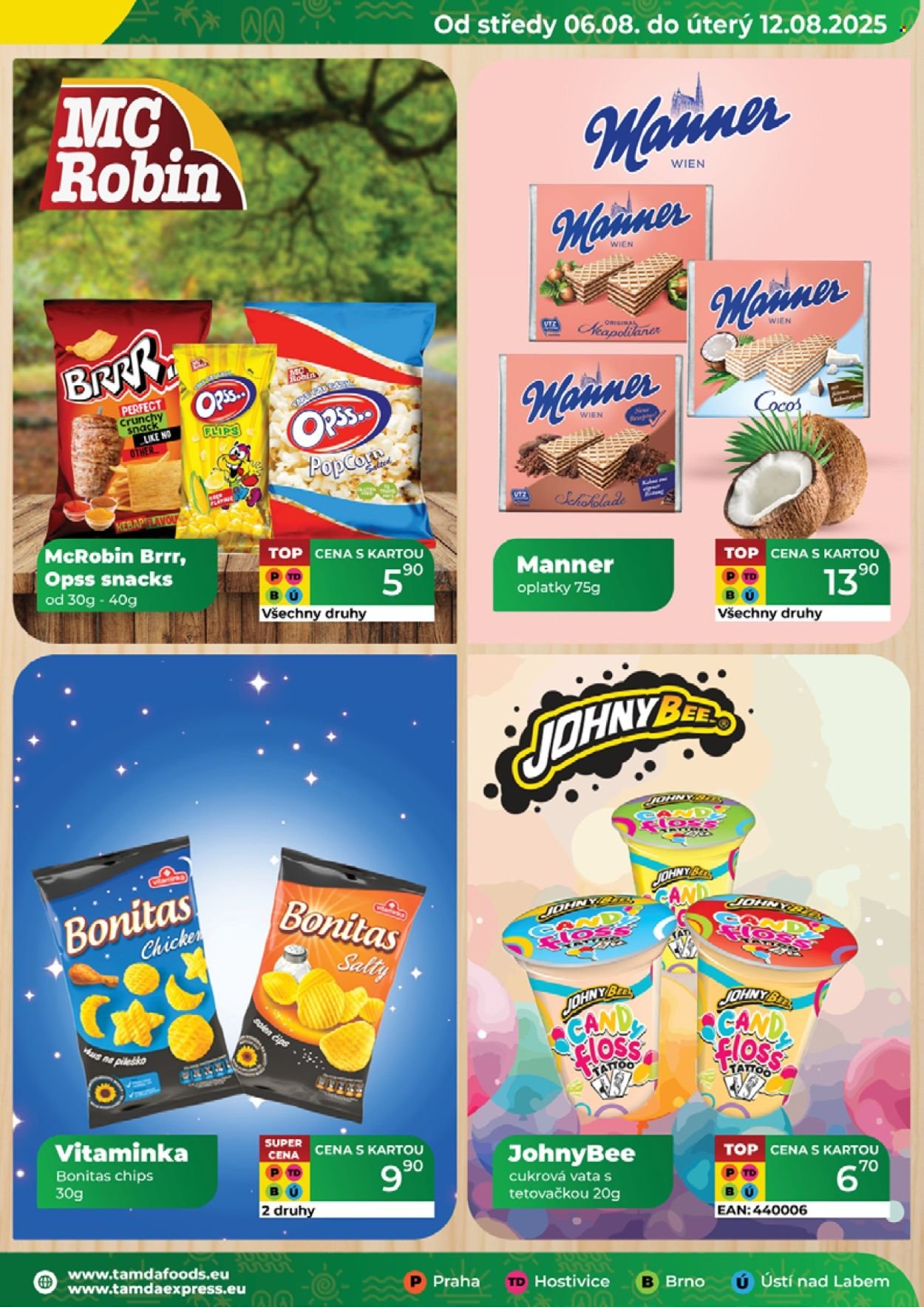 TAMDA FOODS leták - Od středy 6.8.2025 (2025-08-06 - 2025-08-12)
