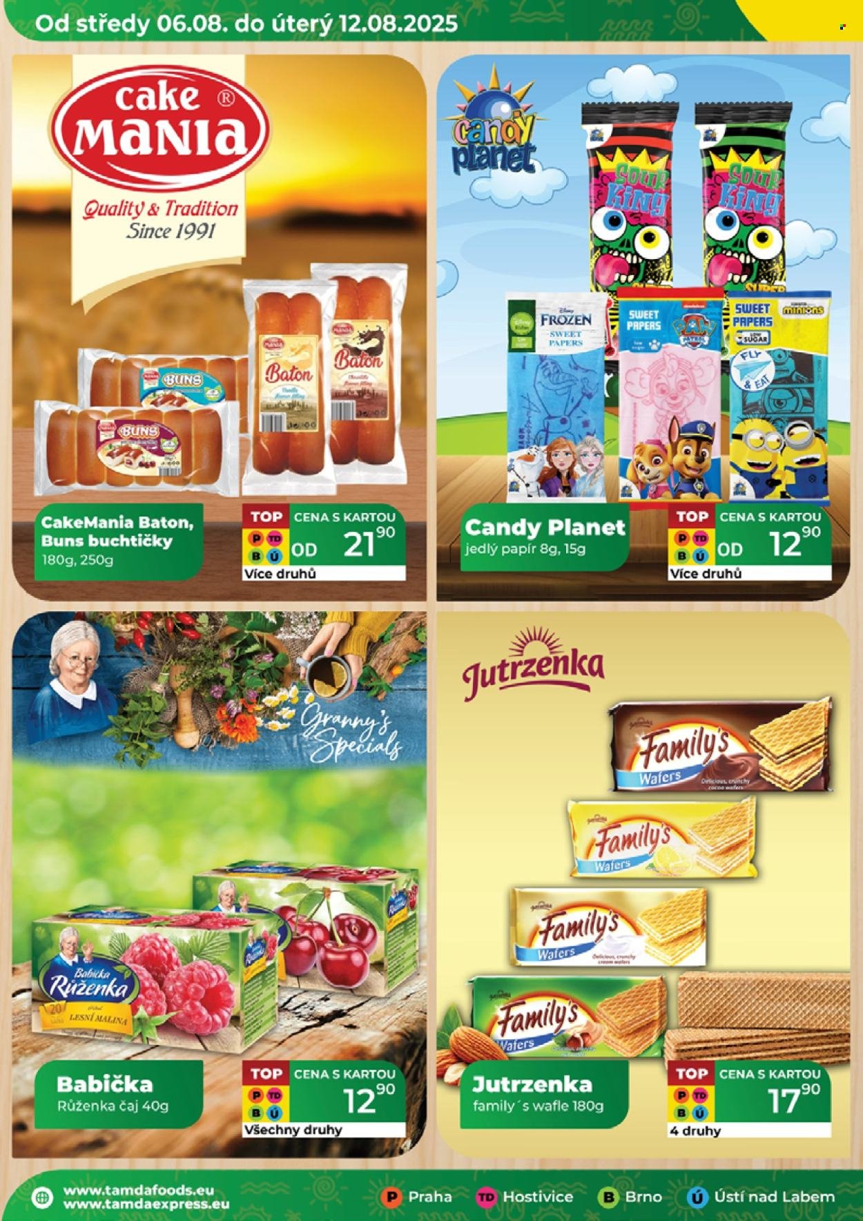 TAMDA FOODS leták - Od středy 6.8.2025 (2025-08-06 - 2025-08-12)