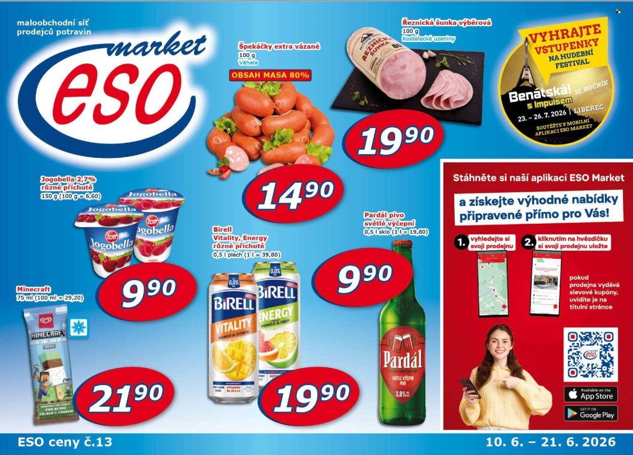 ESO MARKET leták - Od středy 10.6.2026