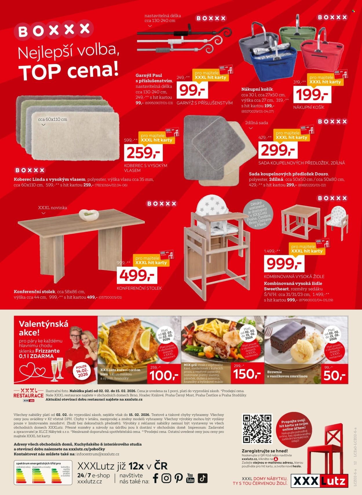 XXXLUTZ leták - DPH zpět jako dárek (2026-02-02 - 2026-02-15)