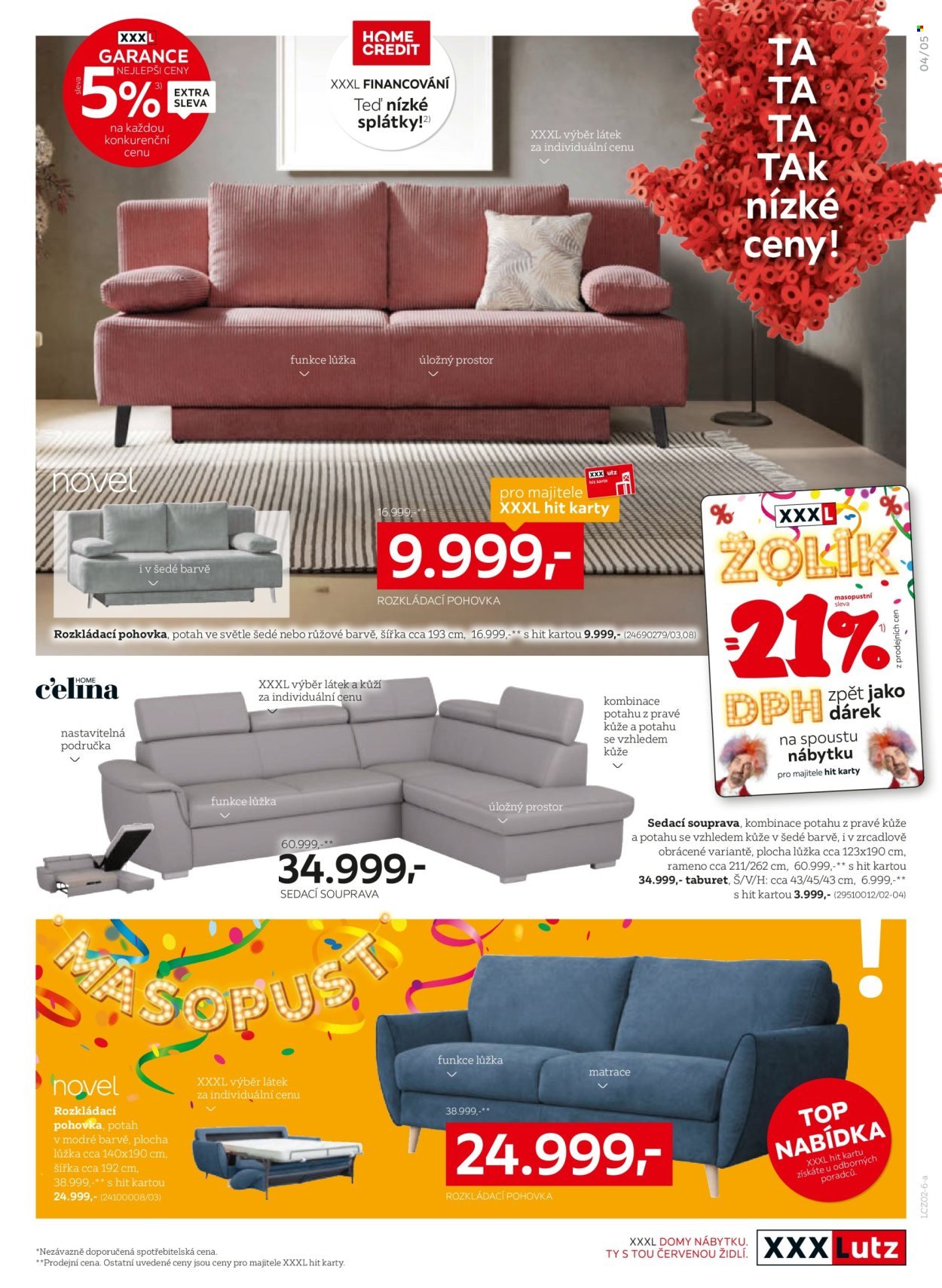 XXXLUTZ leták - DPH zpět jako dárek (2026-02-02 - 2026-02-15)