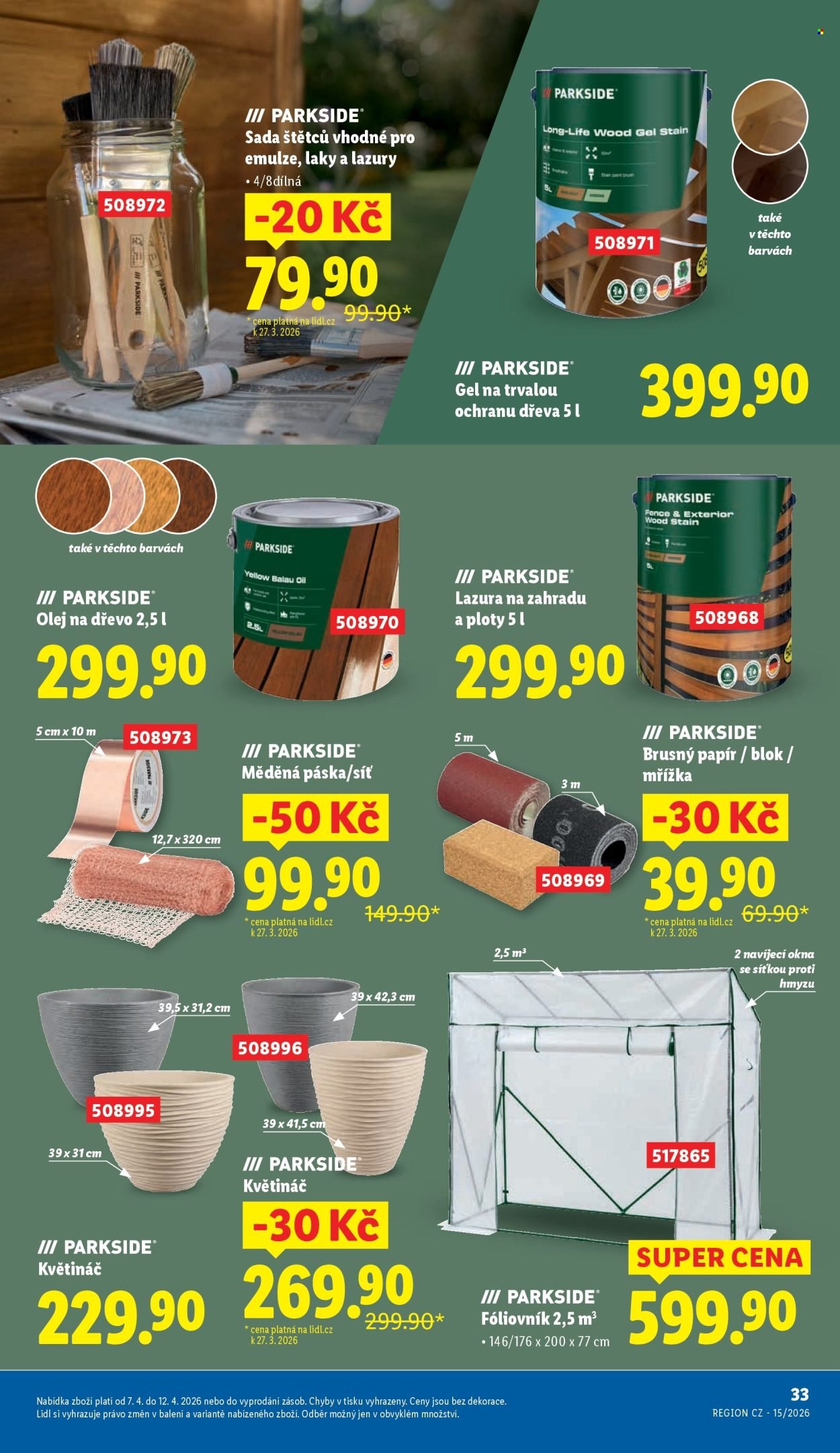 LIDL leták - Zahradní brožura 2026 (2026-04-07 - 2026-04-26)