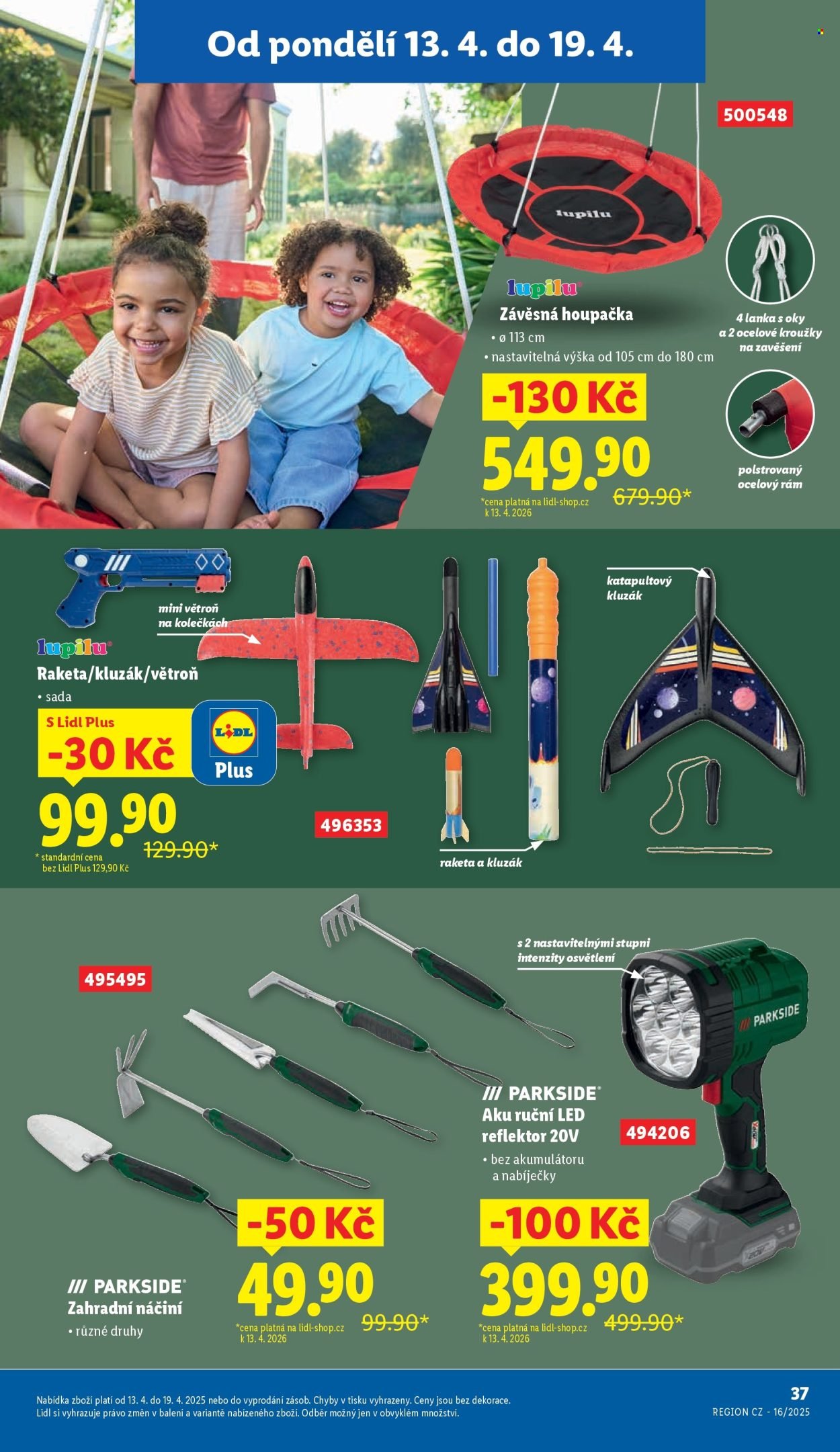 LIDL leták - Zahradní brožura 2026 (2026-04-07 - 2026-04-26)