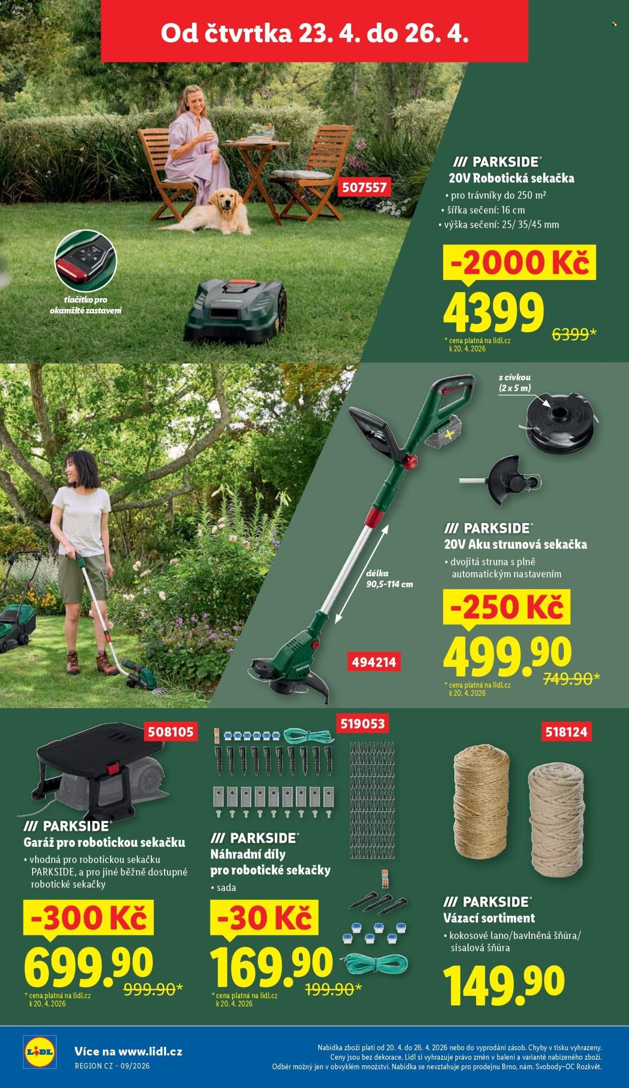 LIDL leták - Zahradní brožura 2026 (2026-04-07 - 2026-04-26)