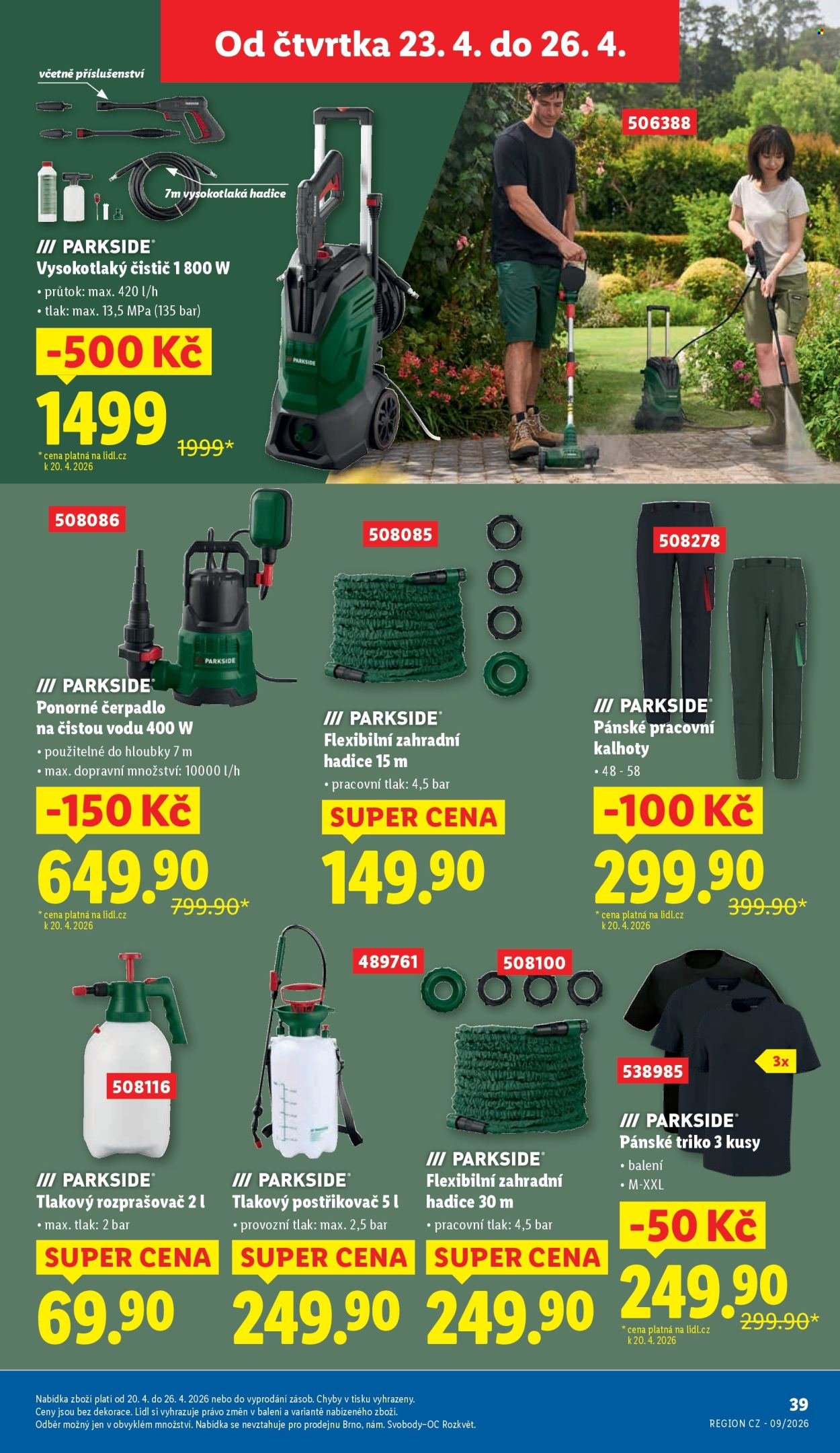 LIDL leták - Zahradní brožura 2026 (2026-04-07 - 2026-04-26)