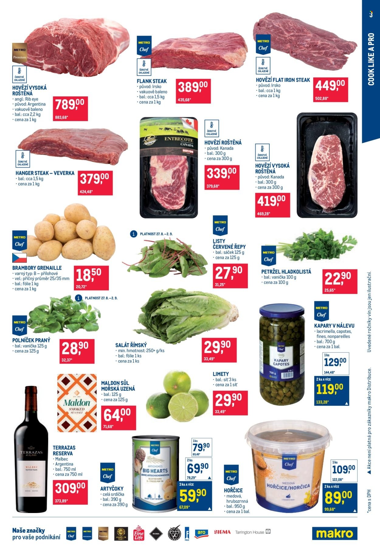 MAKRO leták - Pro milovníky jídla (2025-08-27 - 2025-09-09)