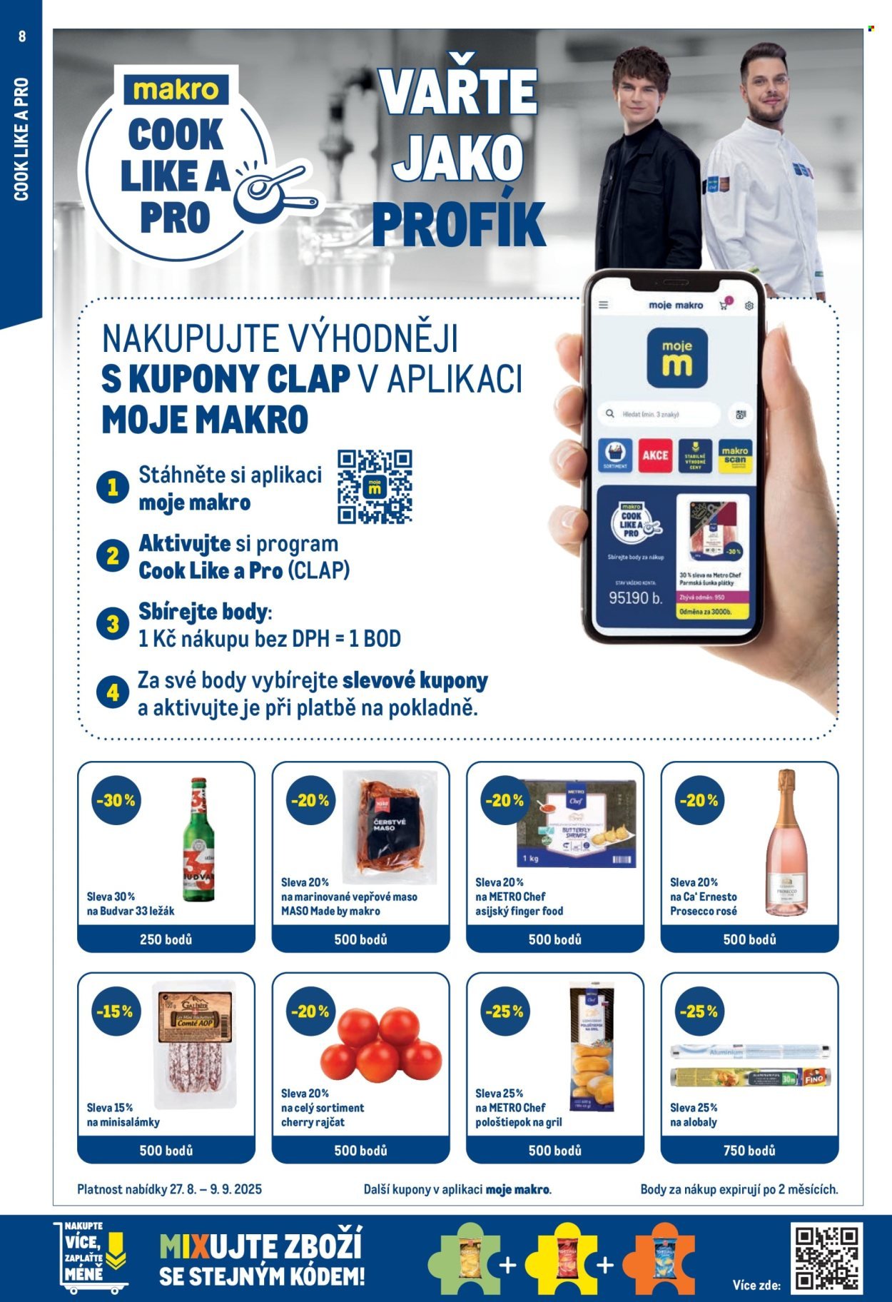MAKRO leták - Pro milovníky jídla (2025-08-27 - 2025-09-09)