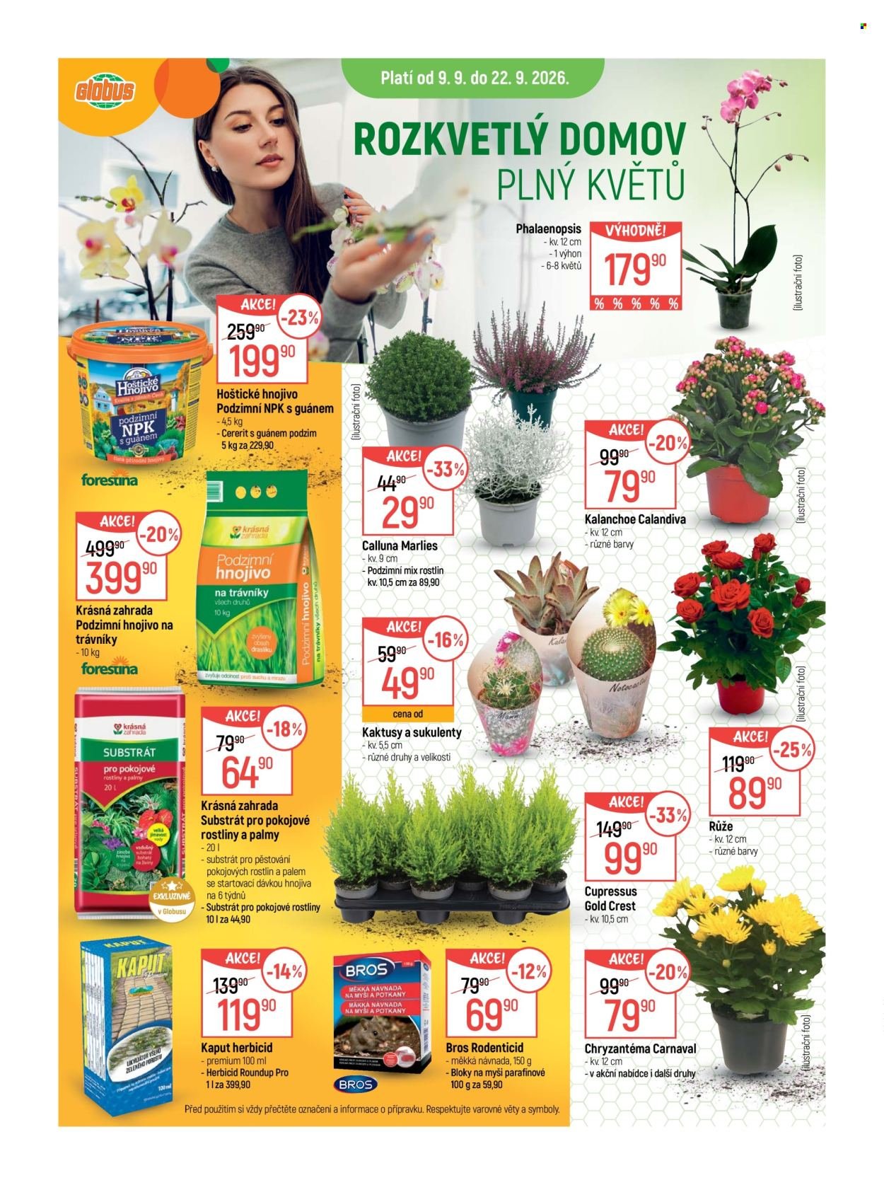GLOBUS leták - Od středy 9.9.2026