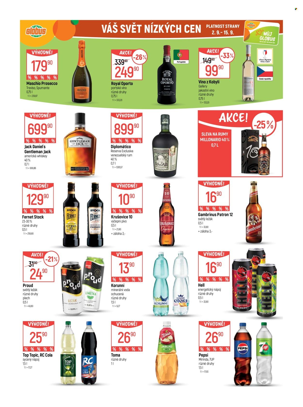 GLOBUS leták - Od středy 9.9.2026