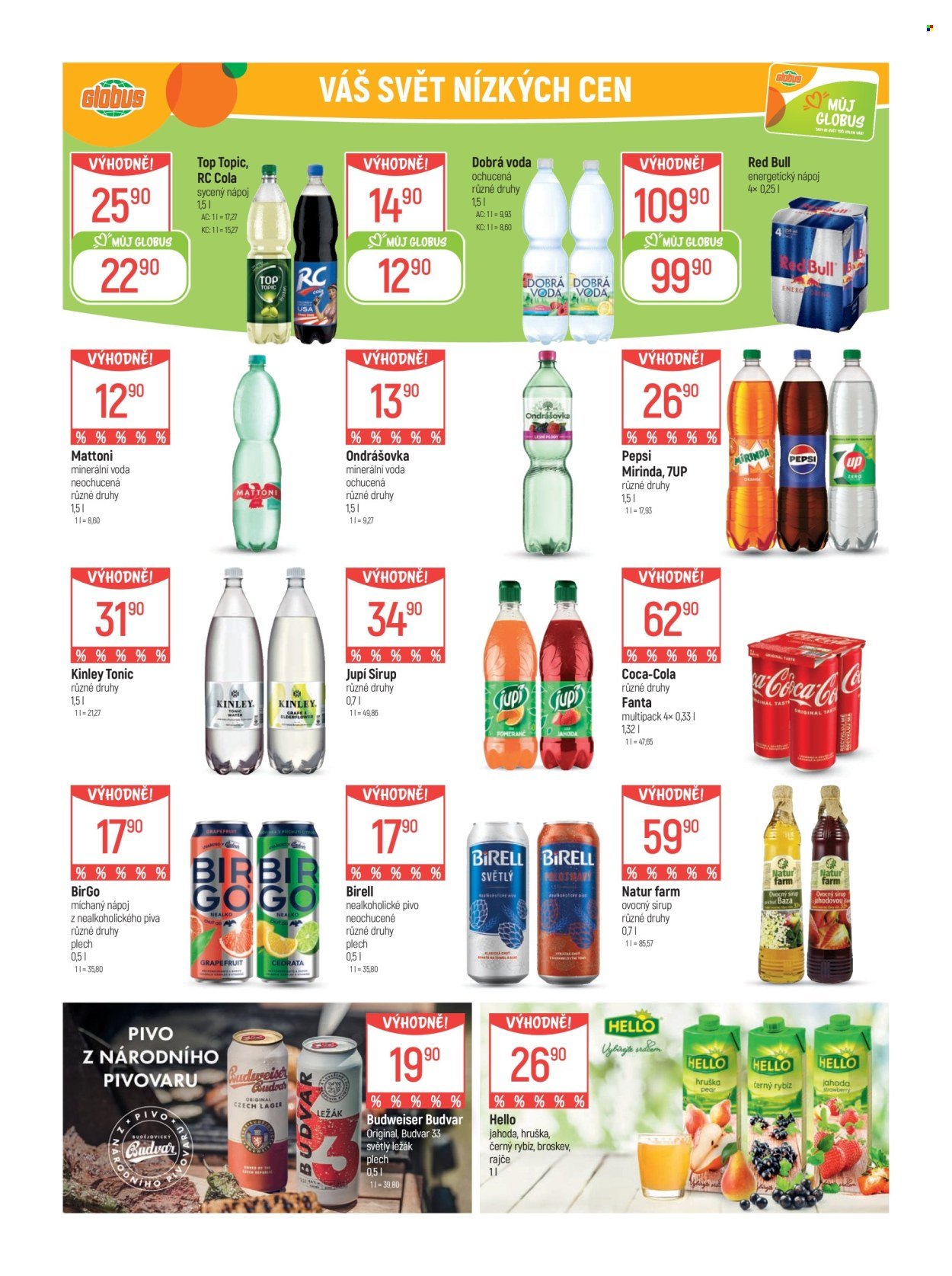 GLOBUS leták - Od středy 6.8.2025 (2025-08-06 - 2025-08-12)