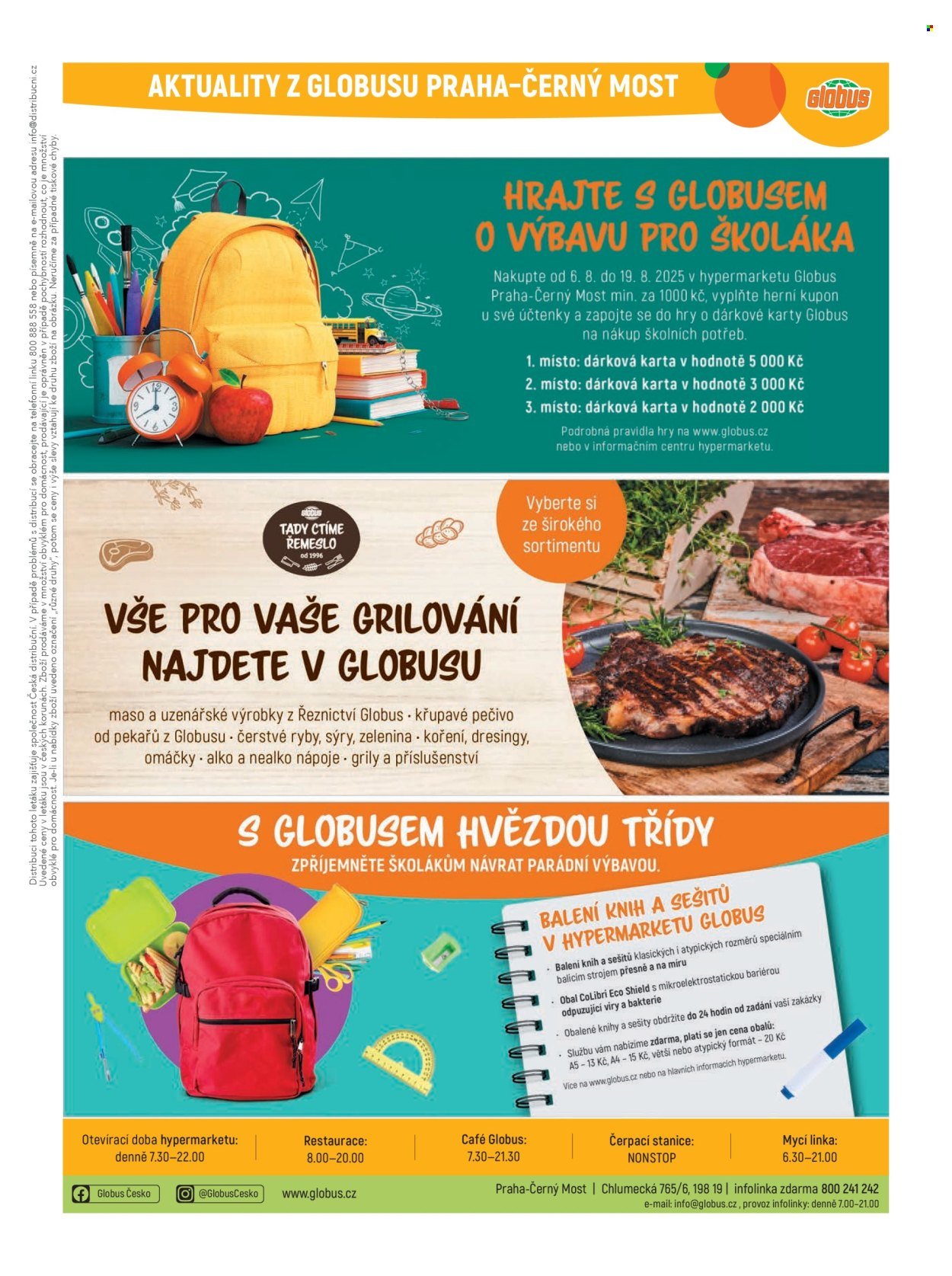 GLOBUS leták - Od středy 6.8.2025 (2025-08-06 - 2025-08-12)