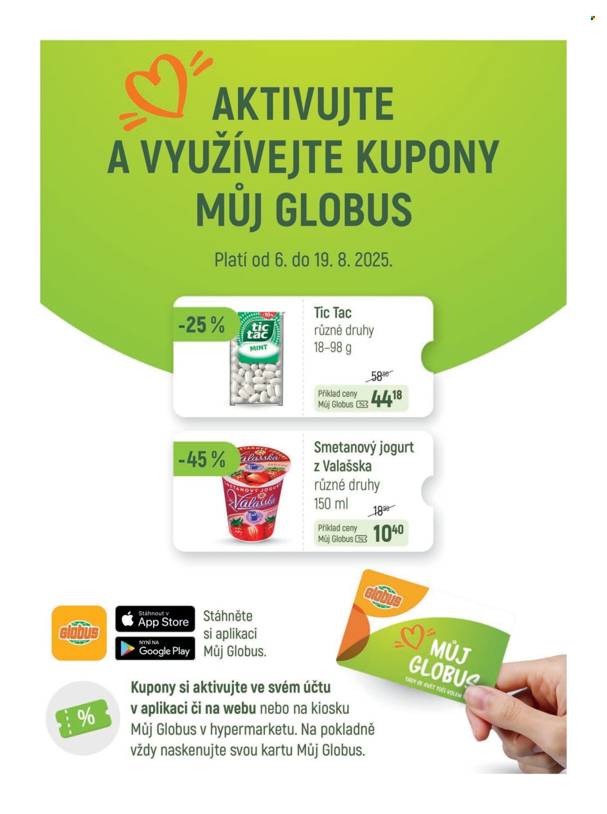 GLOBUS leták - Od středy 6.8.2025 (2025-08-06 - 2025-08-12)