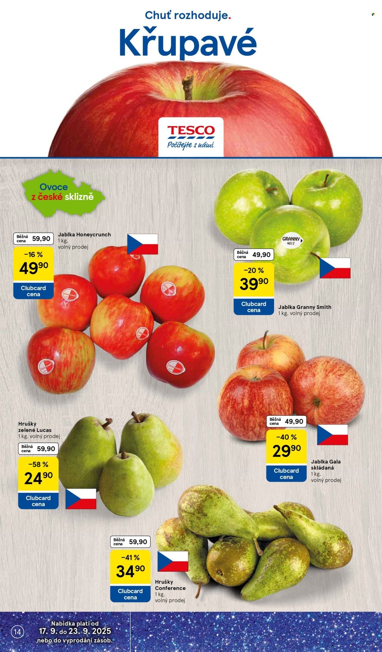 TESCO leták - 15 let s Clubcard (2025-09-17 - 2025-09-23)